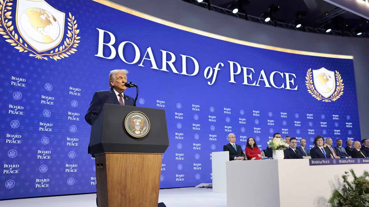 ট্রাম্পের সভাপতিত্বে শুরু হচ্ছে বোর্ড অব পিসের বৈঠক